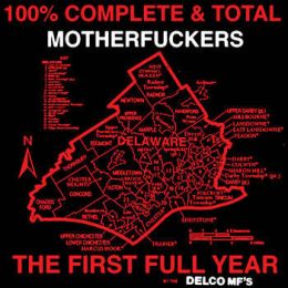 Delco MFs - 100% complete and total motherfuckers LP