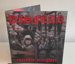 Disfear - Everyday slaughter LP (lim. rotes Vinyl)