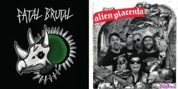 Fatal Brutal / Alien Placenta - Split LP