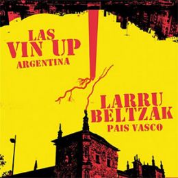 Las Vin Up / Larru Beltzak - Split LP