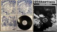 Quarantined Hardcore Fanzine #5 + Greetings from Sweden LP-Sampl